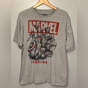 Marvel Florida Tee Gray Size XL